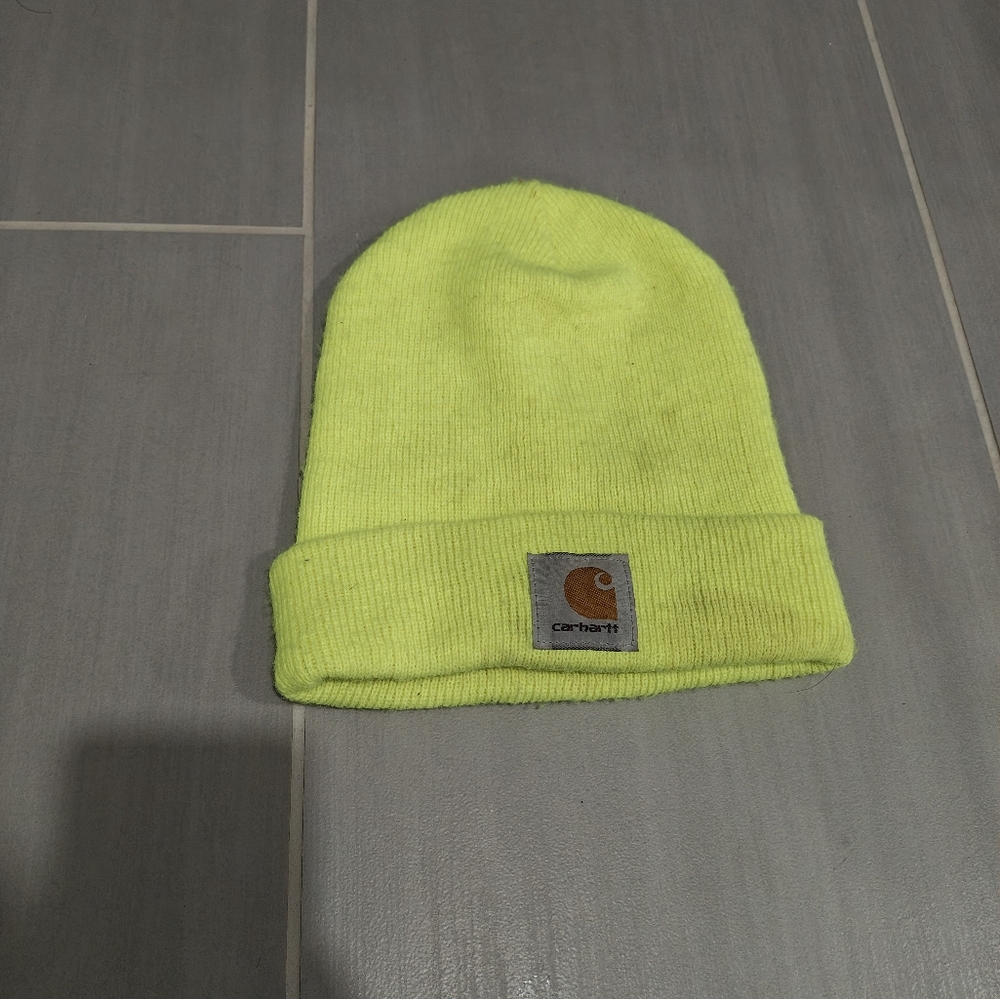 Carhartt green beanie